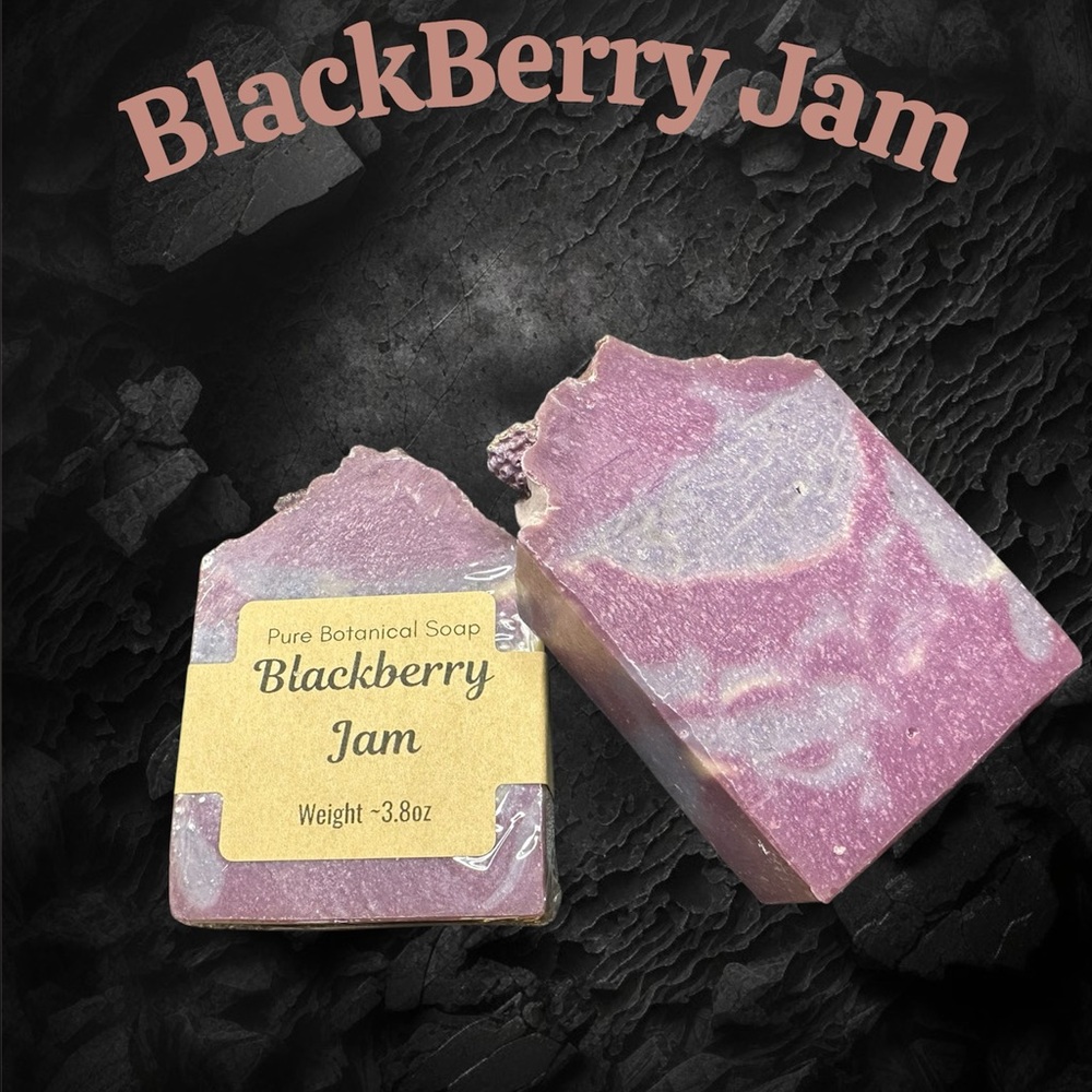 Blackberry Jam Soap Set of Two